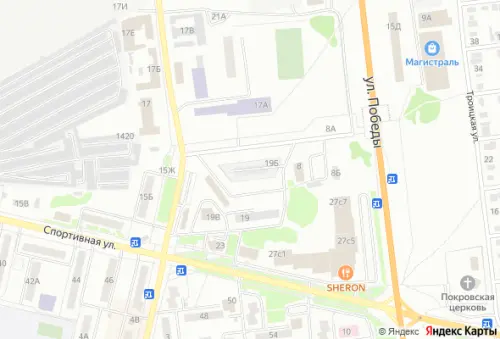 по ул. Спортивная, 19Б