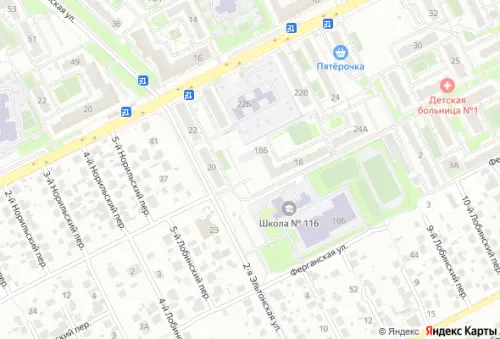 по ул. 2-я Эльтонская улица