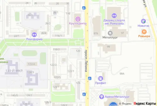 по ул. пр-кт Ленина, 120