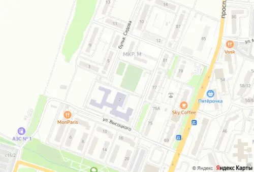 Микрорайон М