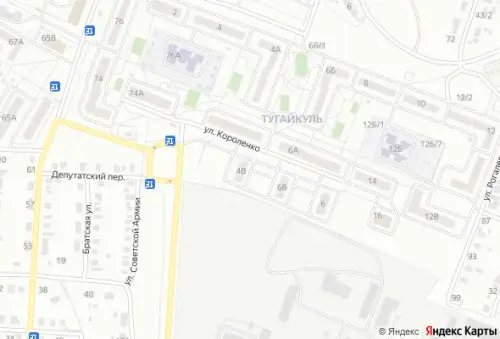 по ул. Короленко