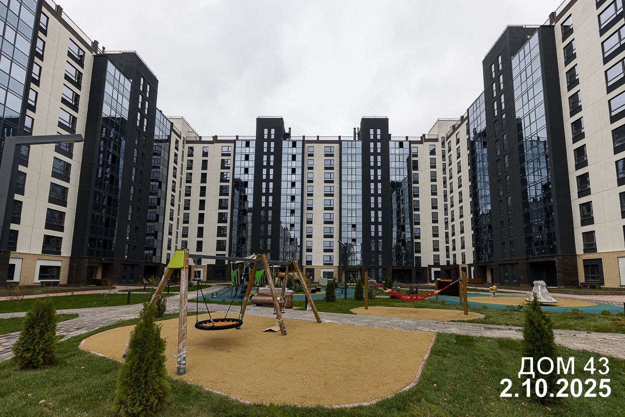 Ход строительства ЖК Парковый Премиум — октябрь 2025