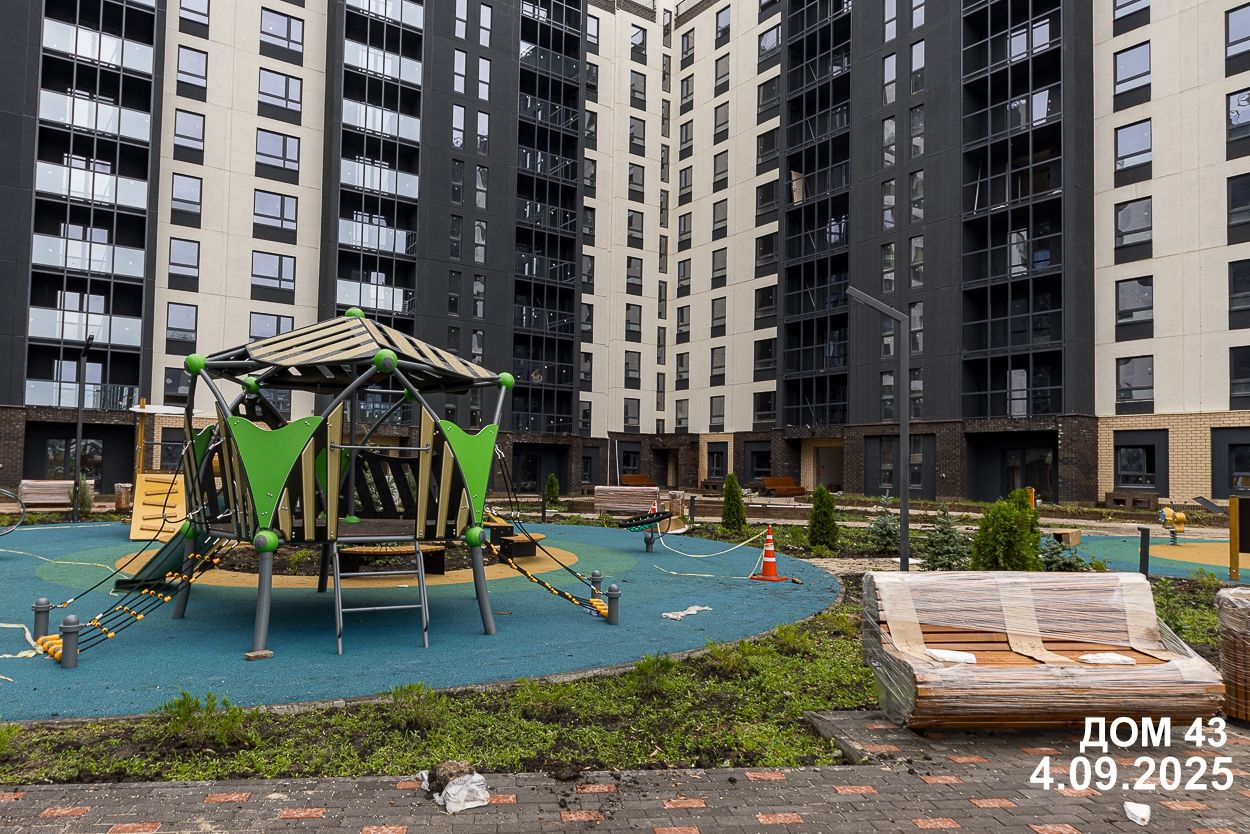 Ход строительства ЖК Парковый Премиум — сентябрь 2025