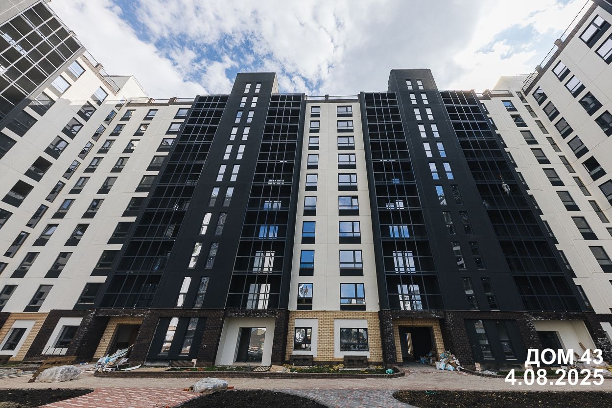 Ход строительства ЖК Парковый Премиум — август 2025