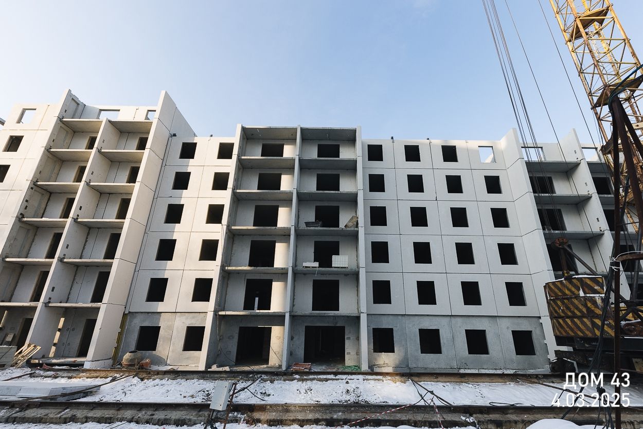 Ход строительства ЖК Парковый Премиум — март 2025