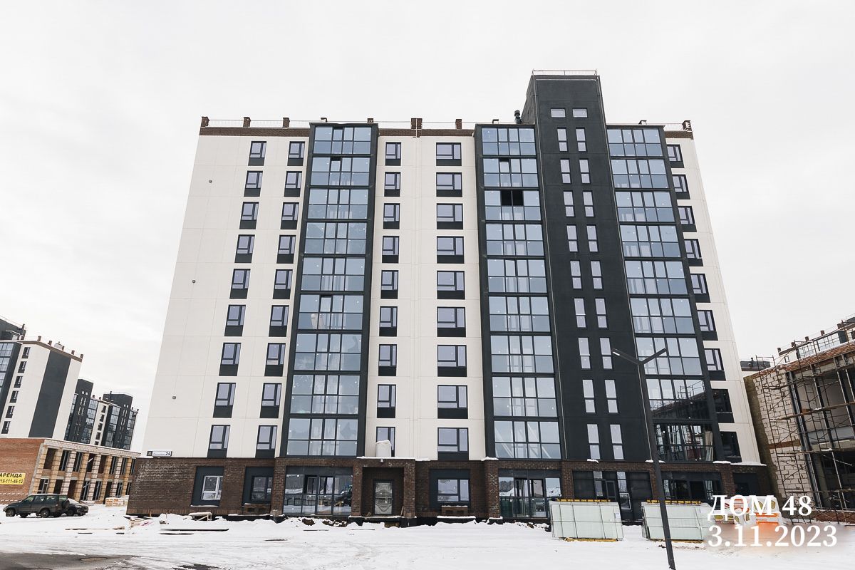 Ход строительства ЖК Парковый Премиум — ноябрь 2023