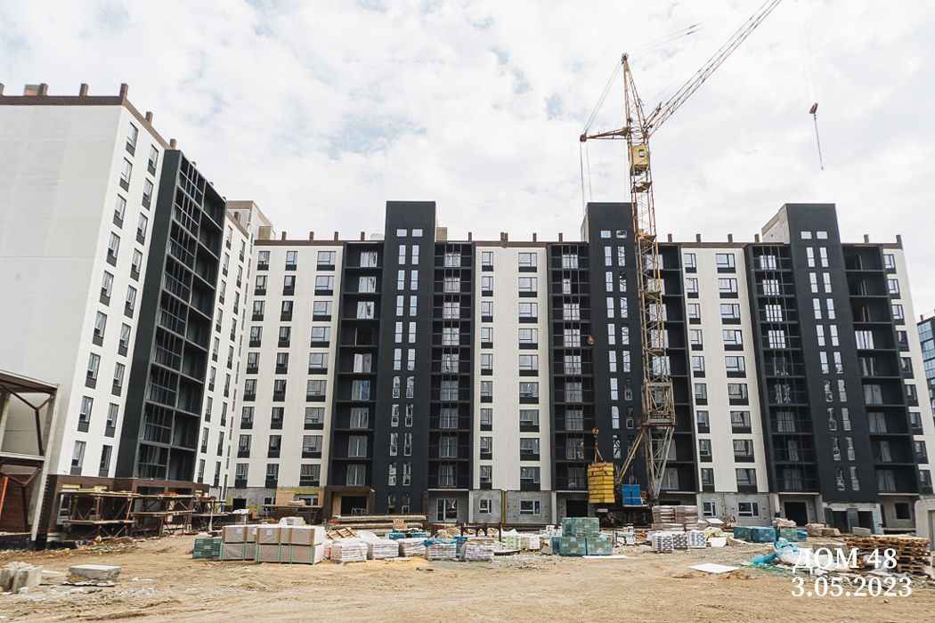 Ход строительства ЖК Парковый Премиум — май 2023