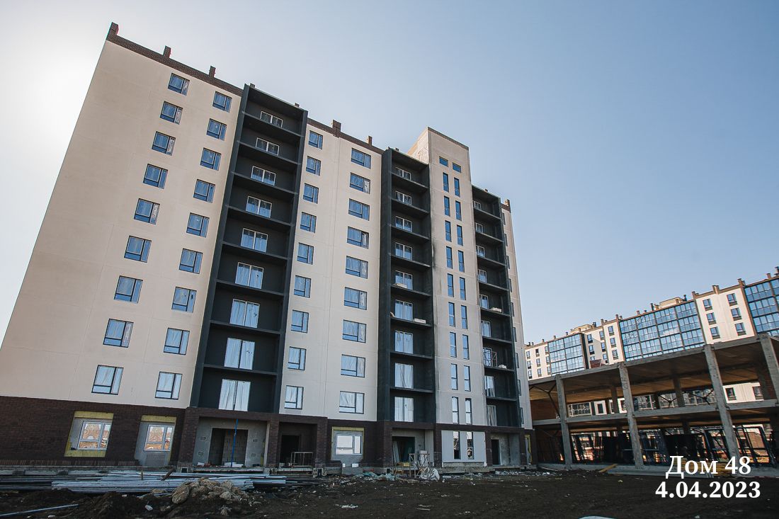 Ход строительства ЖК Парковый Премиум — апрель 2023