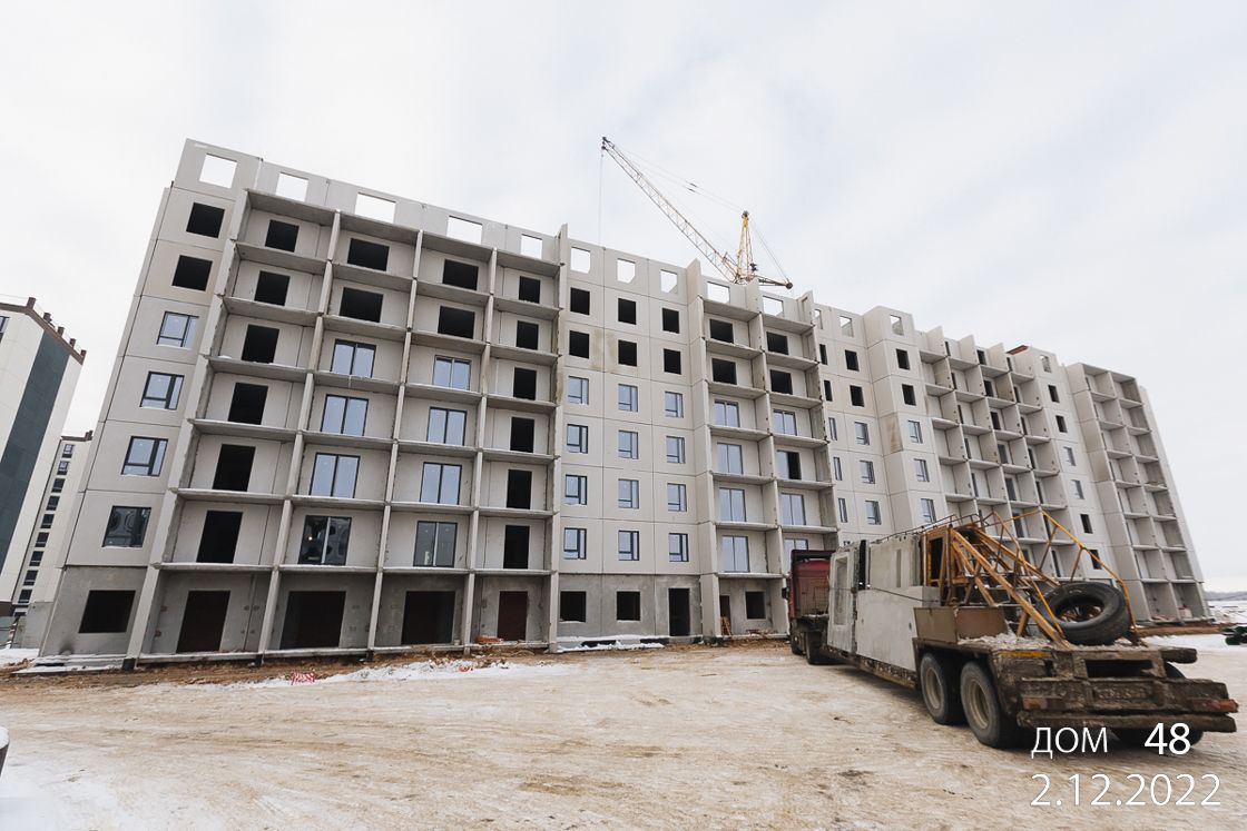 Ход строительства ЖК Парковый Премиум — декабрь 2022