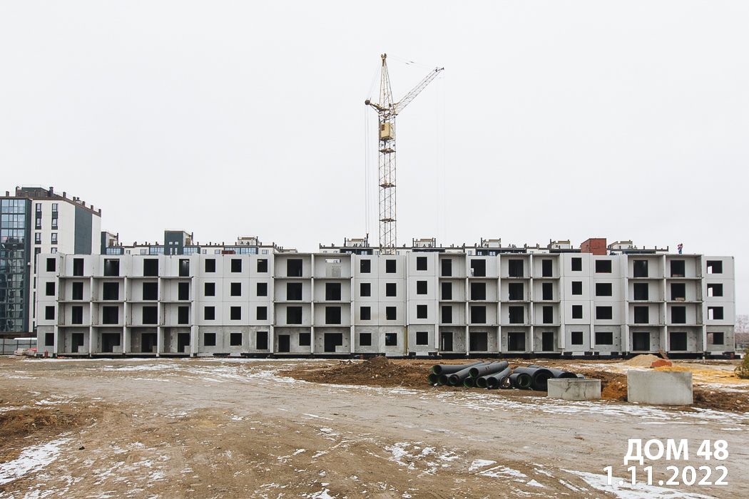 Ход строительства ЖК Парковый Премиум — ноябрь 2022
