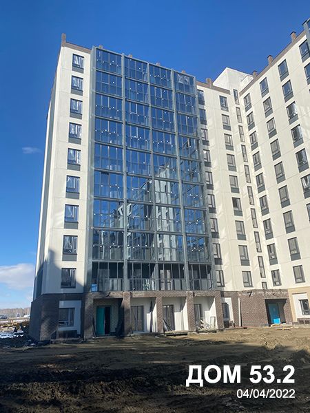 Ход строительства ЖК Парковый Премиум — апрель 2022