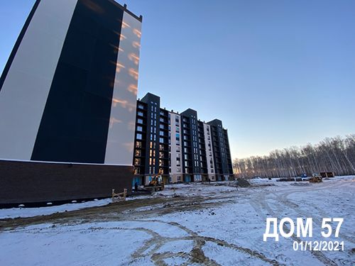 Ход строительства ЖК Парковый Премиум — декабрь 2021