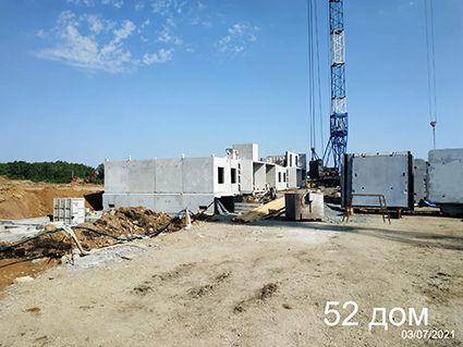 Ход строительства ЖК Парковый Премиум — июль 2021