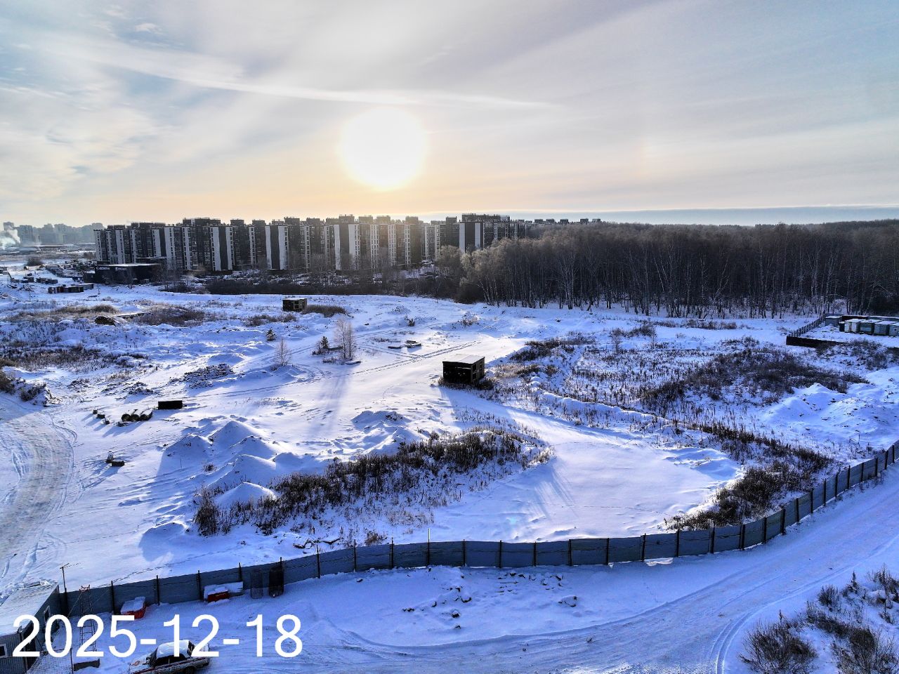 Ход строительства ЖК «Новиль» — фото за декабрь 2025