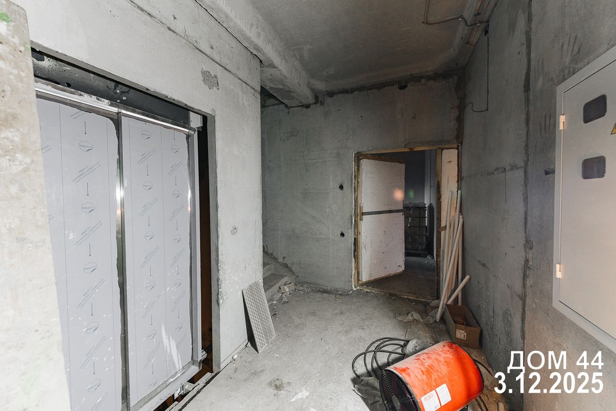 Ход строительства ЖК «Притяжение» — фото за декабрь 2025