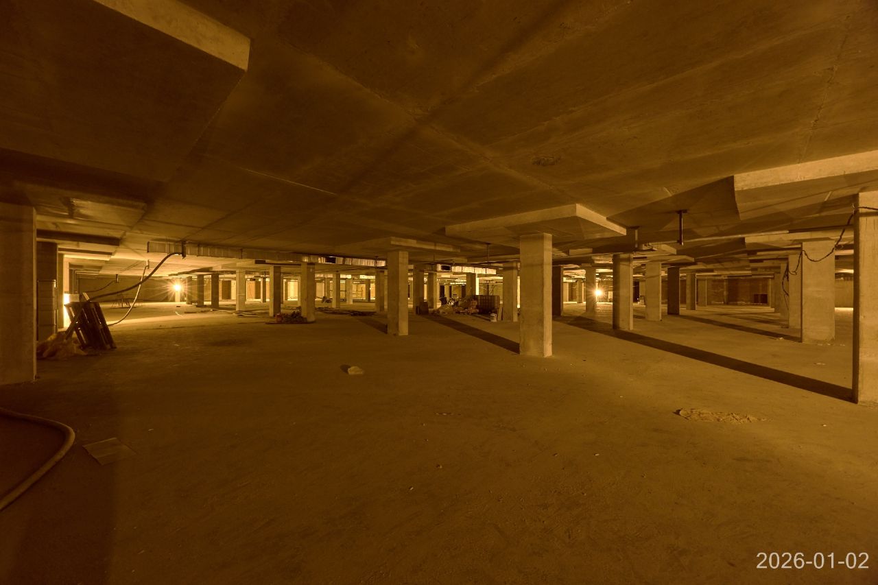 Ход строительства ЖК «Голос Кашириных» — фото за январь 2026