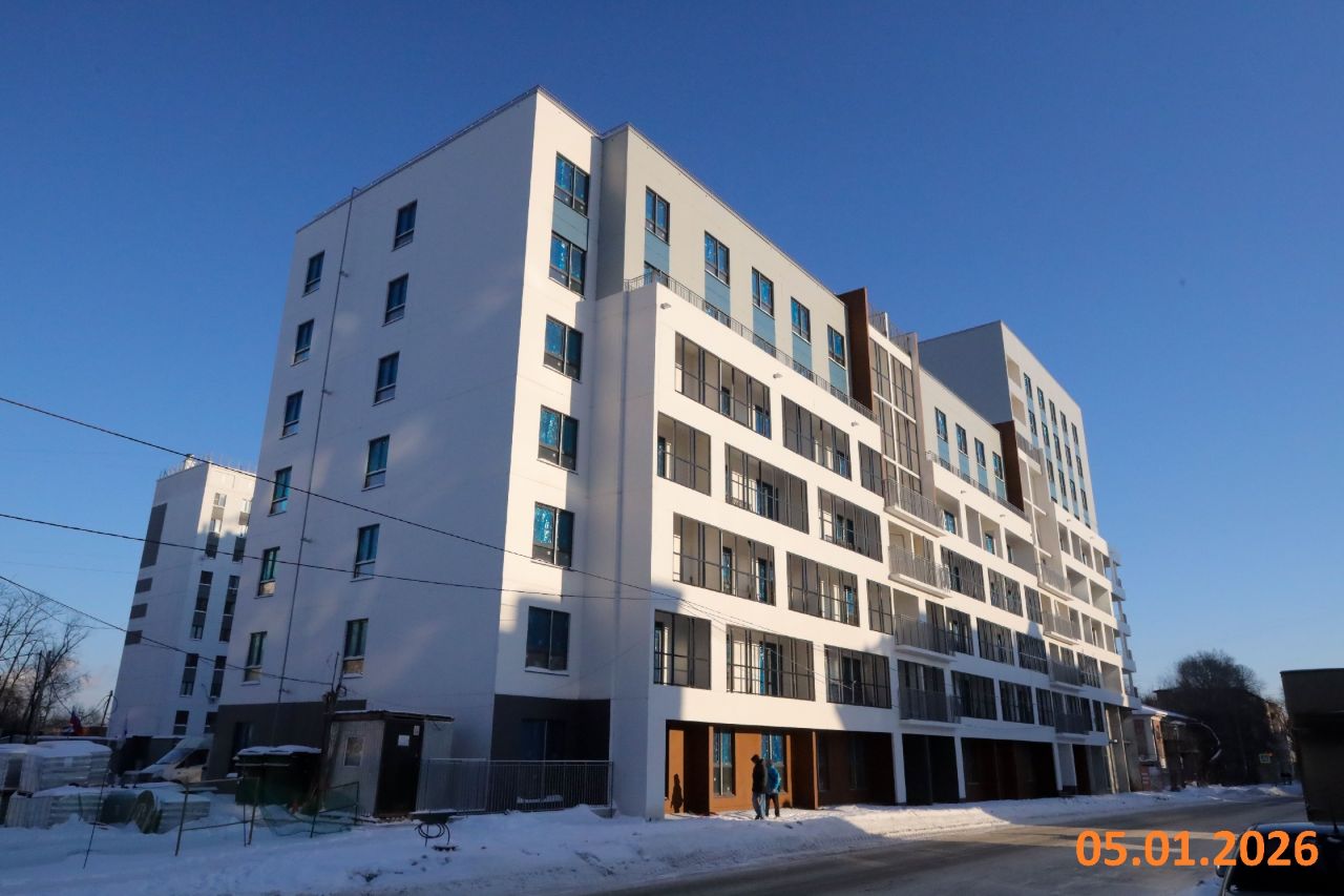 Ход строительства ЖК «Новостория» — фото за январь 2026