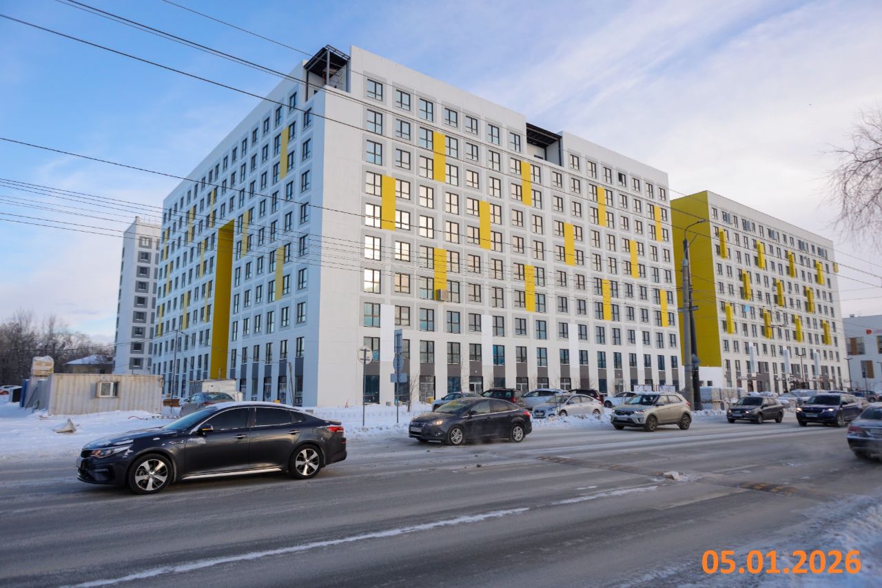 Ход строительства ЖК «Мотив» — фото за январь 2026