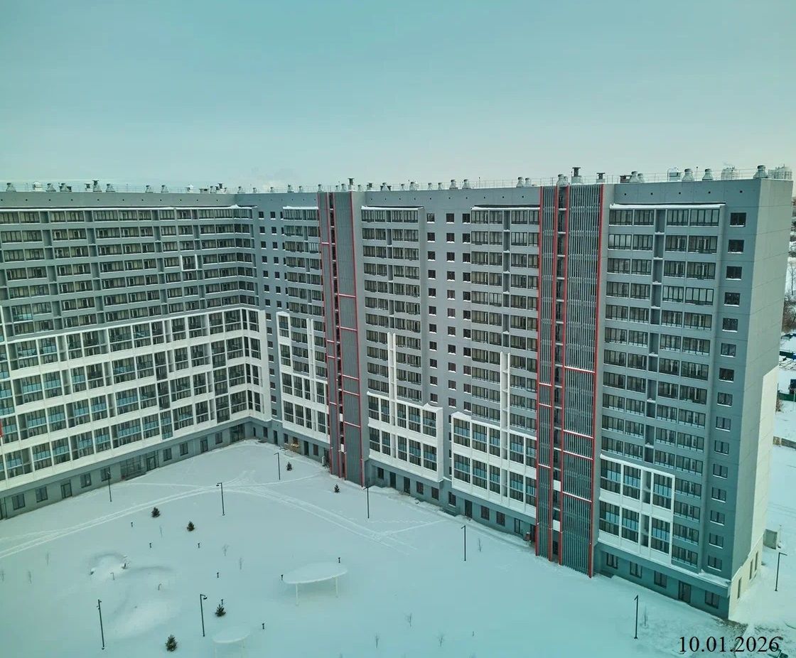 Ход строительства ЖК «Манхэттен» — фото за январь 2026