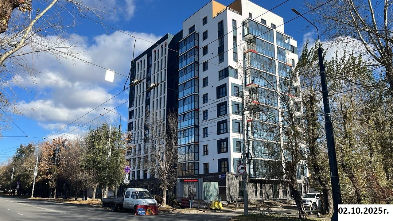 Ход строительства ЖК «Малевич» — фото за октябрь 2025