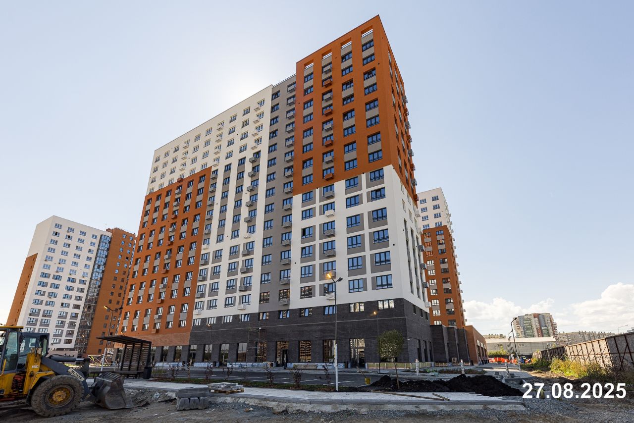 Ход строительства ЖК «НИКС СИТИ на Университетской Набережной» — фото за август 2025