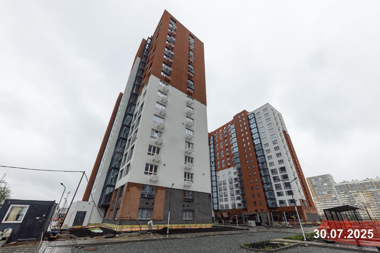 Ход строительства ЖК «НИКС СИТИ на Университетской Набережной» — фото за июль 2025