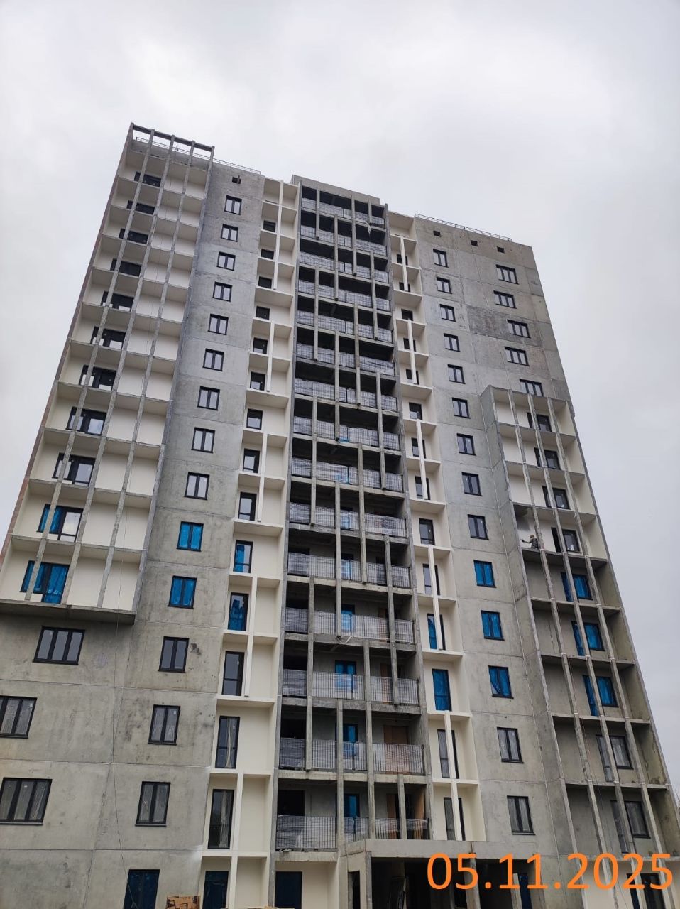 Ход строительства ЖК Геометрия Счастья — ноябрь 2025