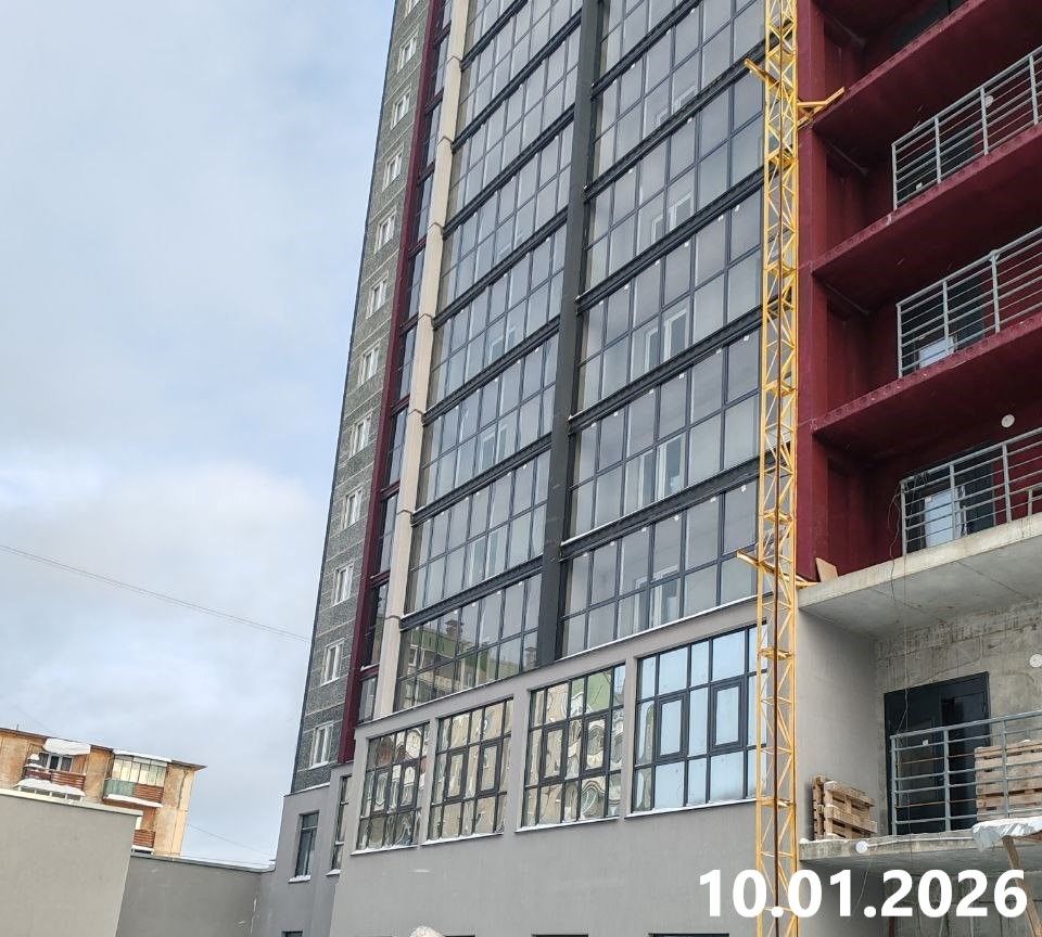 Ход строительства ЖК «Электростальский» — фото за январь 2026