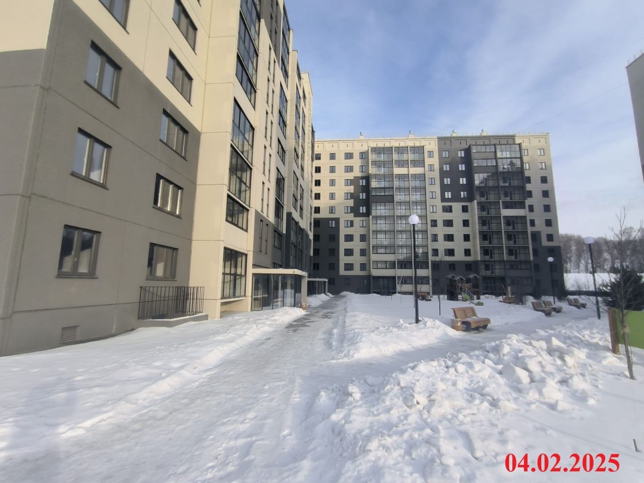 Ход строительства ЖК «по ул. Блюхера» — фото за февраль 2025