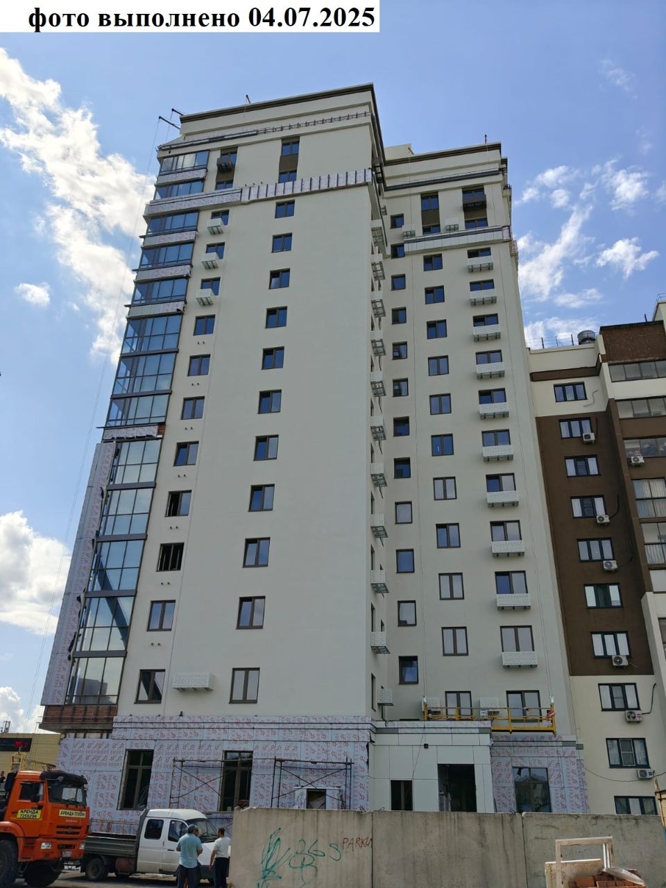 Ход строительства ЖК «Club 65» — фото за июль 2025