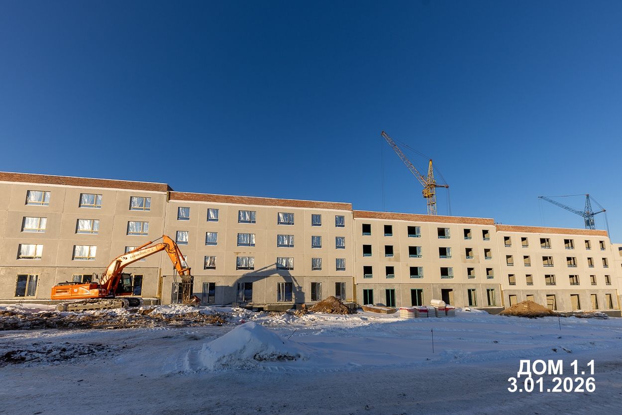 Ход строительства ЖК «Привилегия Дзен» — фото за январь 2026