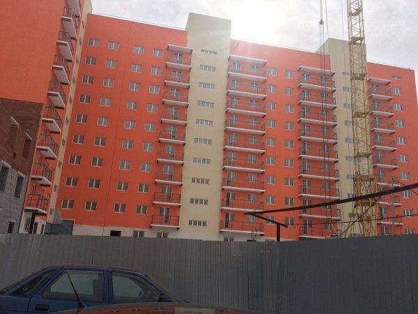 Ход строительства ЖК «пр. Коммунистический, 33» — фото за апрель 2018