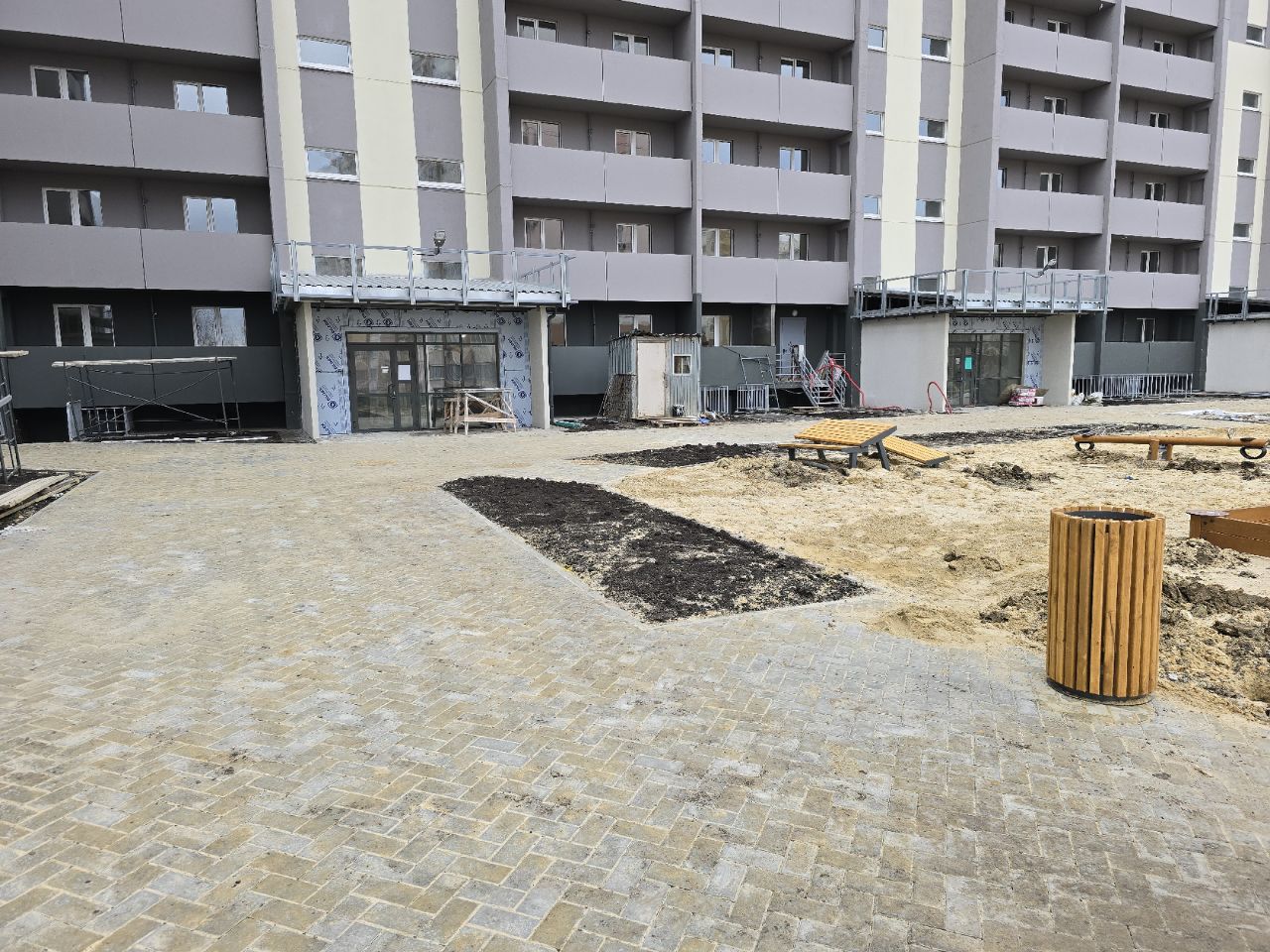 Ход строительства ЖК «Орешник» — фото за ноябрь 2025