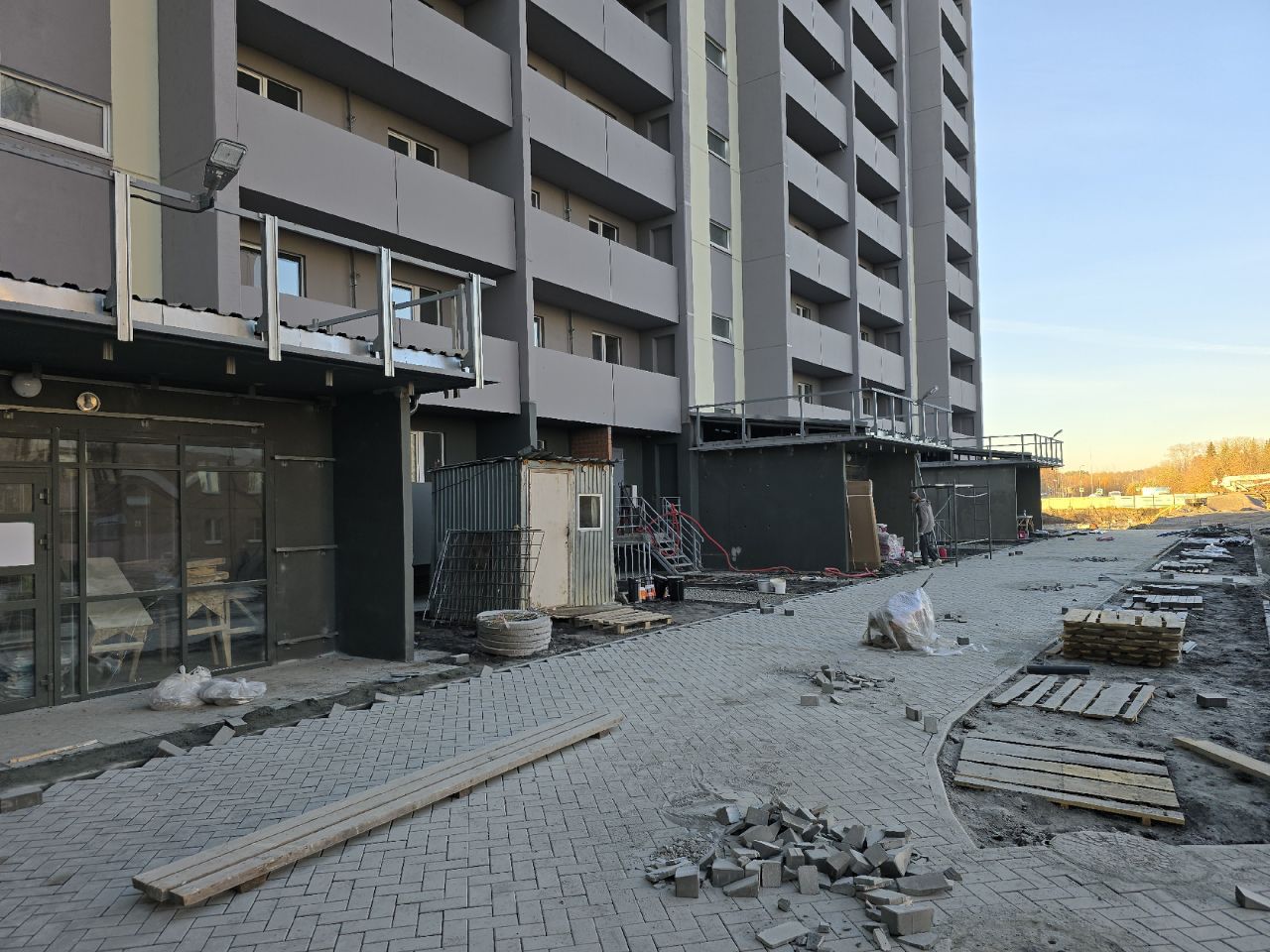 Ход строительства ЖК «Орешник» — фото за октябрь 2025