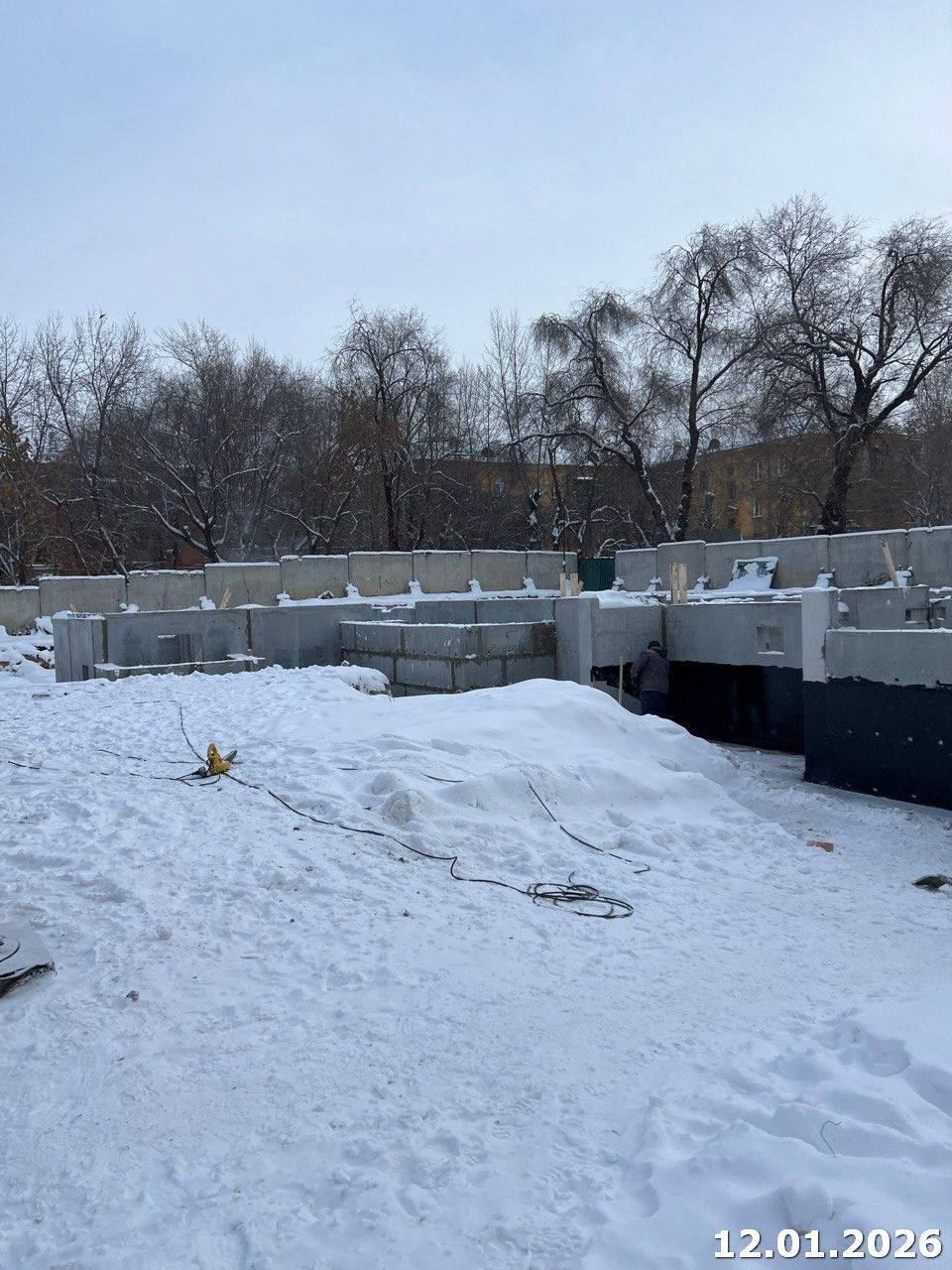 Ход строительства ЖК «по ул. Мира» — фото за январь 2026