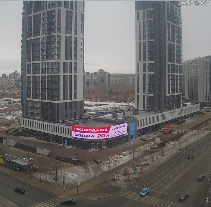 Ход строительства ЖК «Видный (Микрорайон №29)» — фото за декабрь 2024