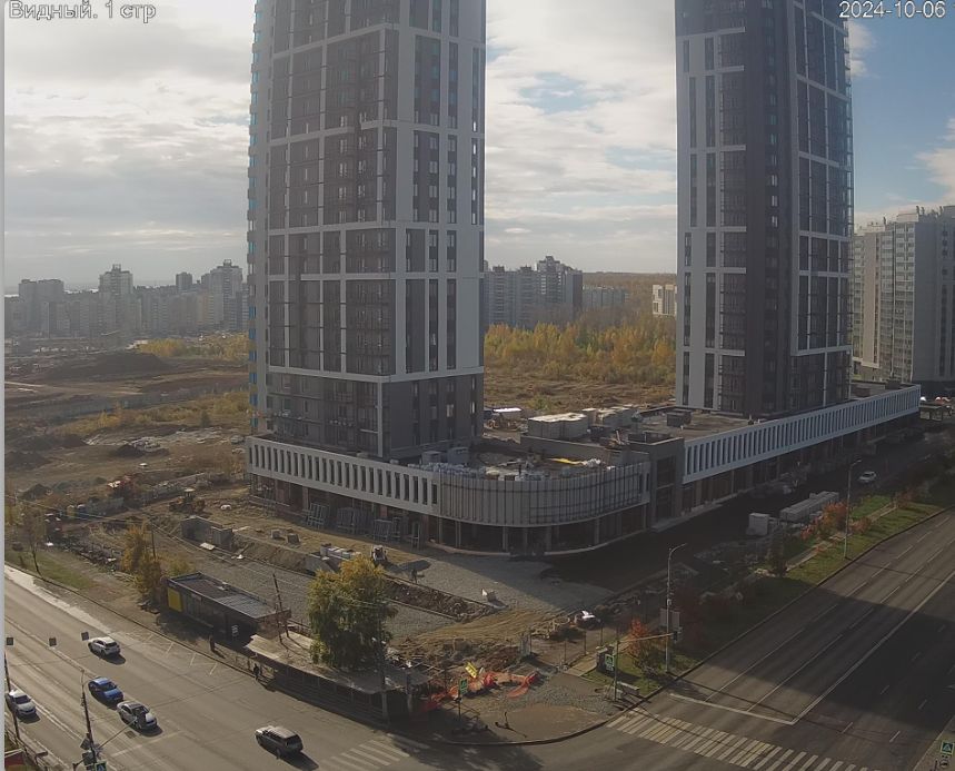 Ход строительства ЖК «Видный (Микрорайон №29)» — фото за октябрь 2024