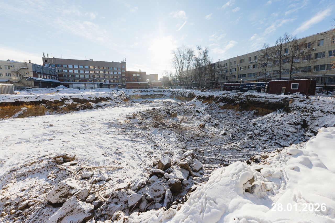 Ход строительства ЖК «НИКС Про на Энтузиастов» — фото за январь 2026
