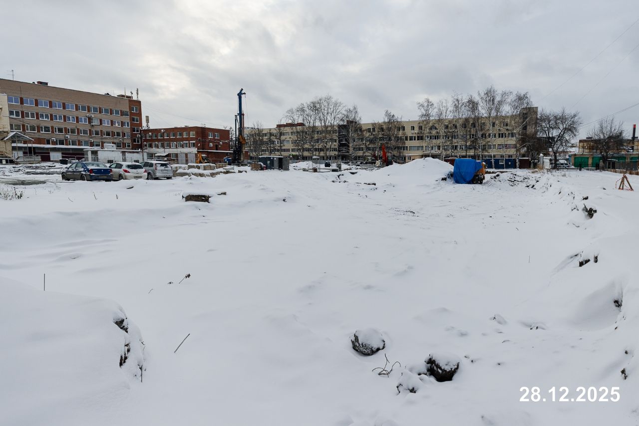 Ход строительства ЖК «НИКС Про на Энтузиастов» — фото за декабрь 2025