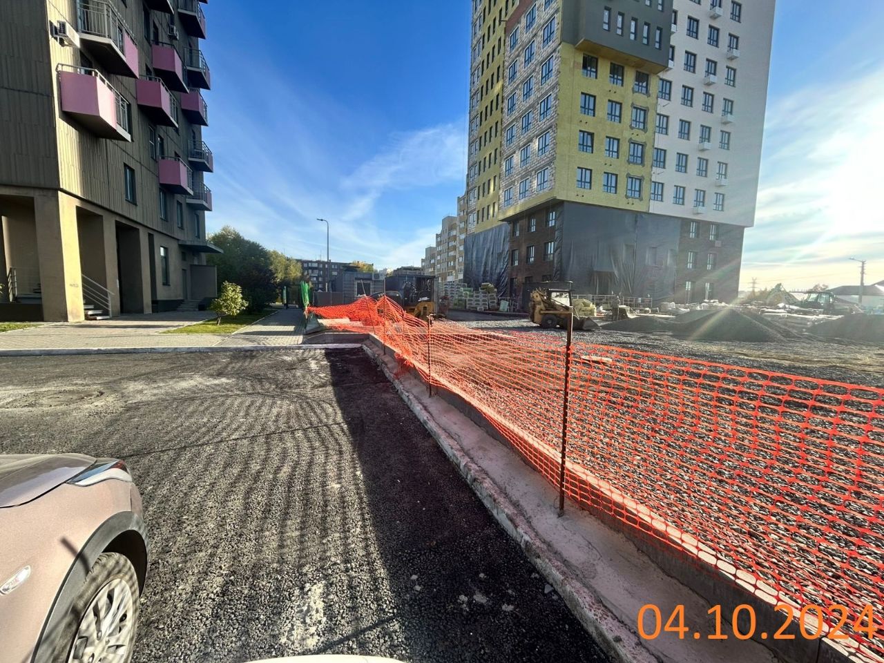 Ход строительства ЖК «Равный» — фото за октябрь 2024