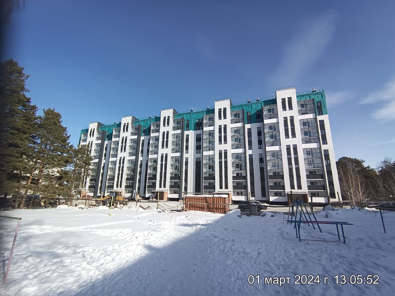 Ход строительства ЖК «Дом на Кирова» — фото за март 2024