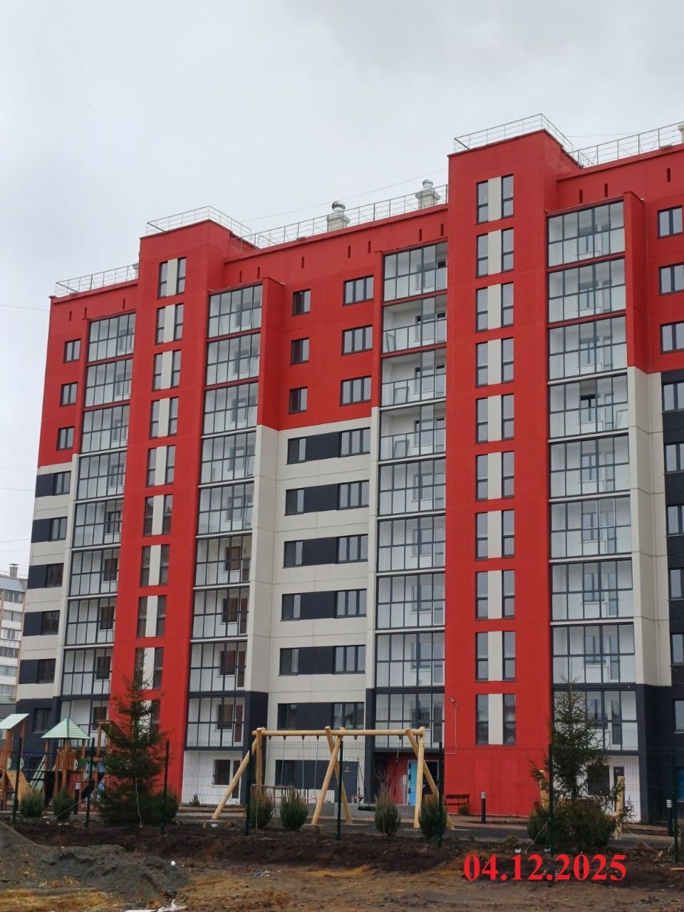 Ход строительства ЖК «Гранат» — фото за декабрь 2025