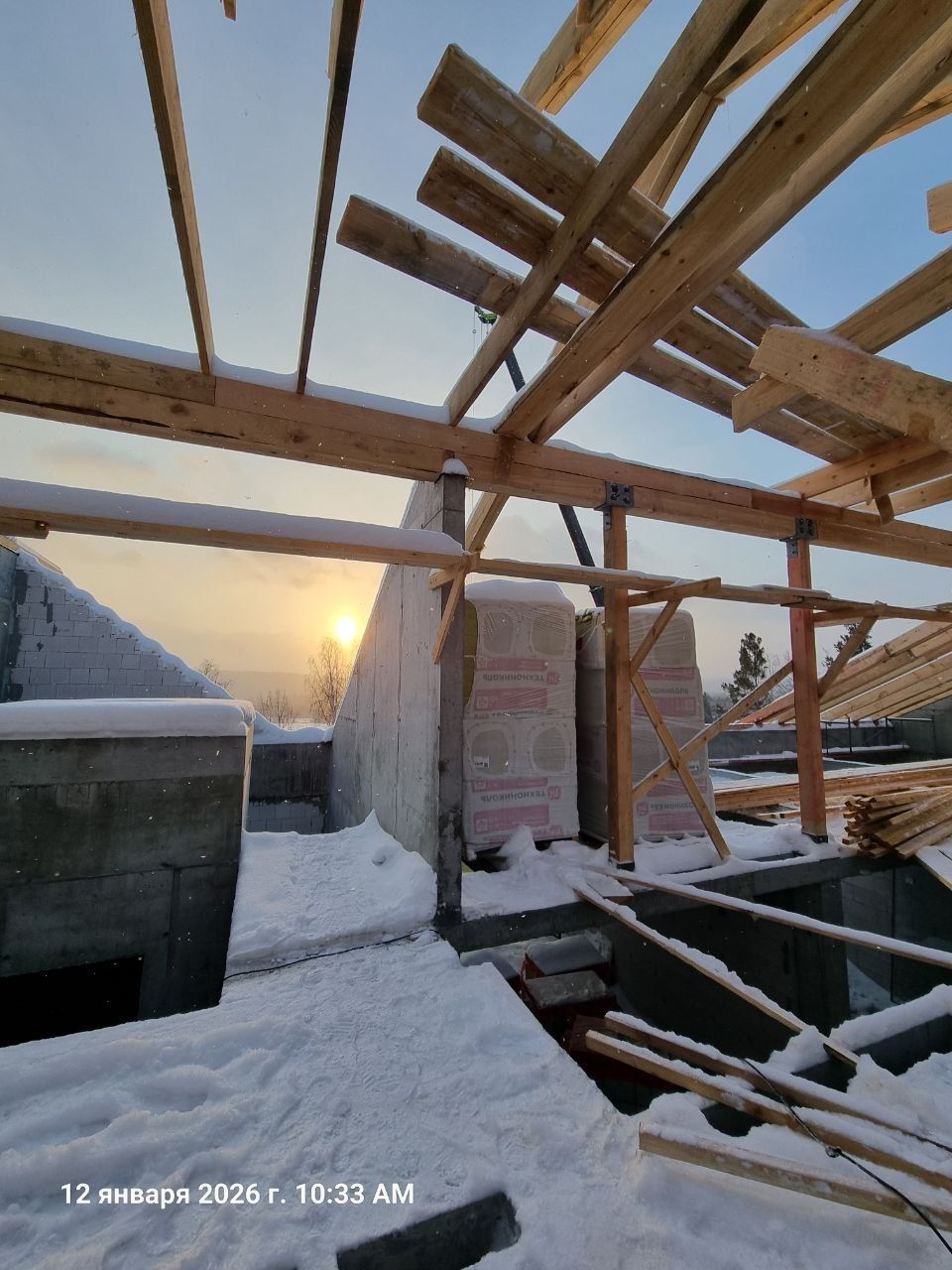 Ход строительства Sunny Valley (Санни Валли) — фото за январь 2026