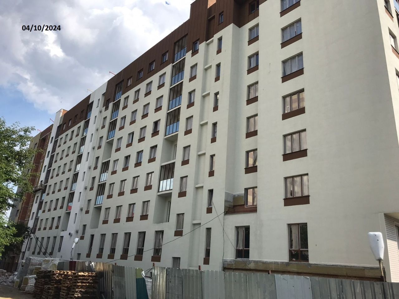 Ход строительства ЖК «Дом на ул. Братьев Кашириных» — фото за октябрь 2024