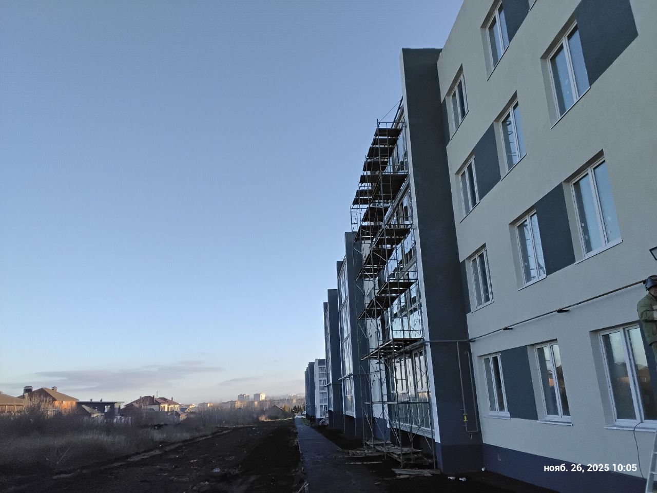 Ход строительства ЖК «Ключевой» — фото за ноябрь 2025