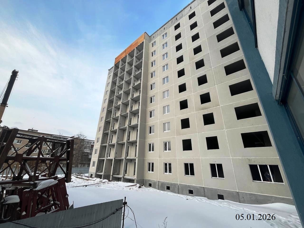 Ход строительства ЖК «по ул. 2-я Эльтонская улица» — фото за январь 2026