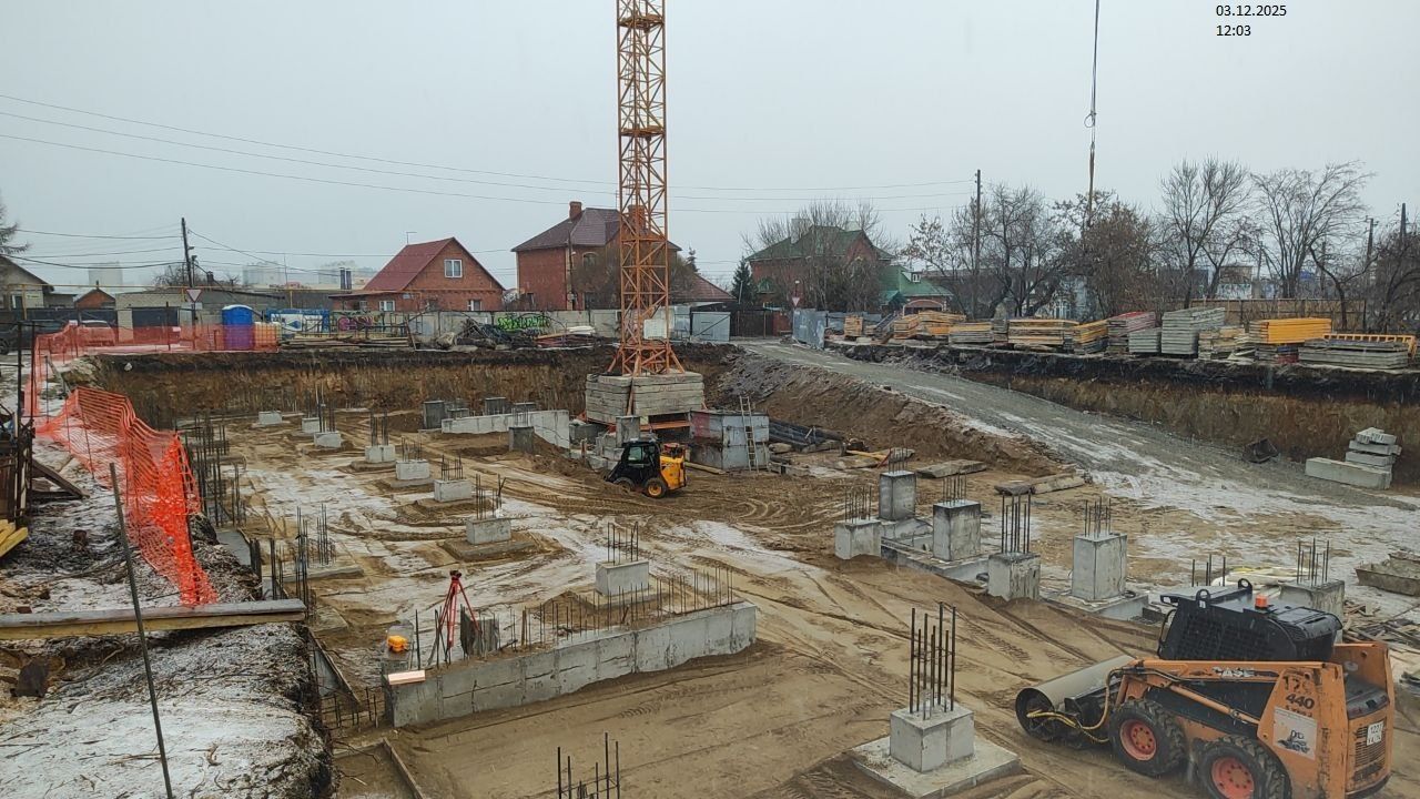 Ход строительства ЖК «Ривьера» — фото за декабрь 2025