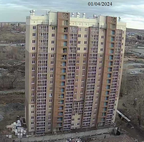 Ход строительства ЖК «Ярославский» — фото за апрель 2024