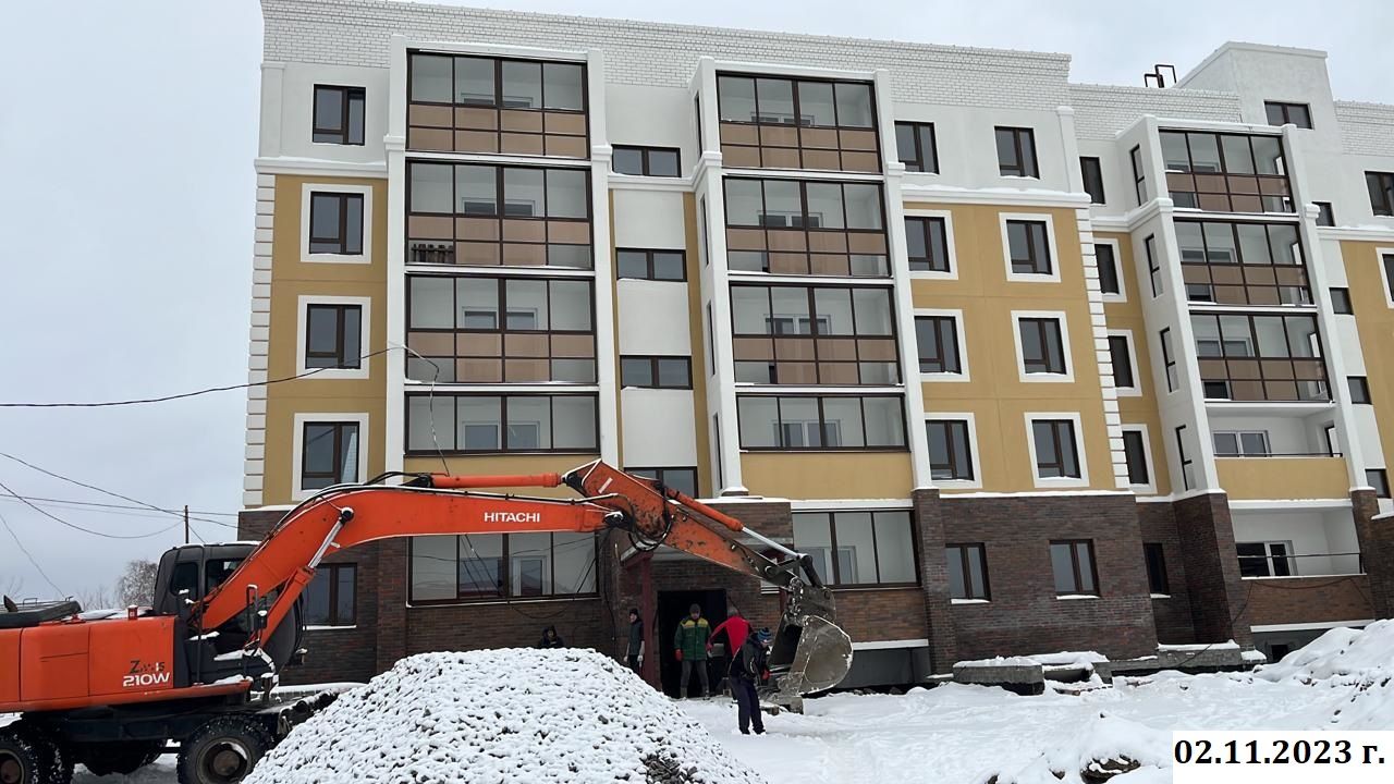 Ход строительства ЖК «Городской курорт Пионер» — фото за ноябрь 2023