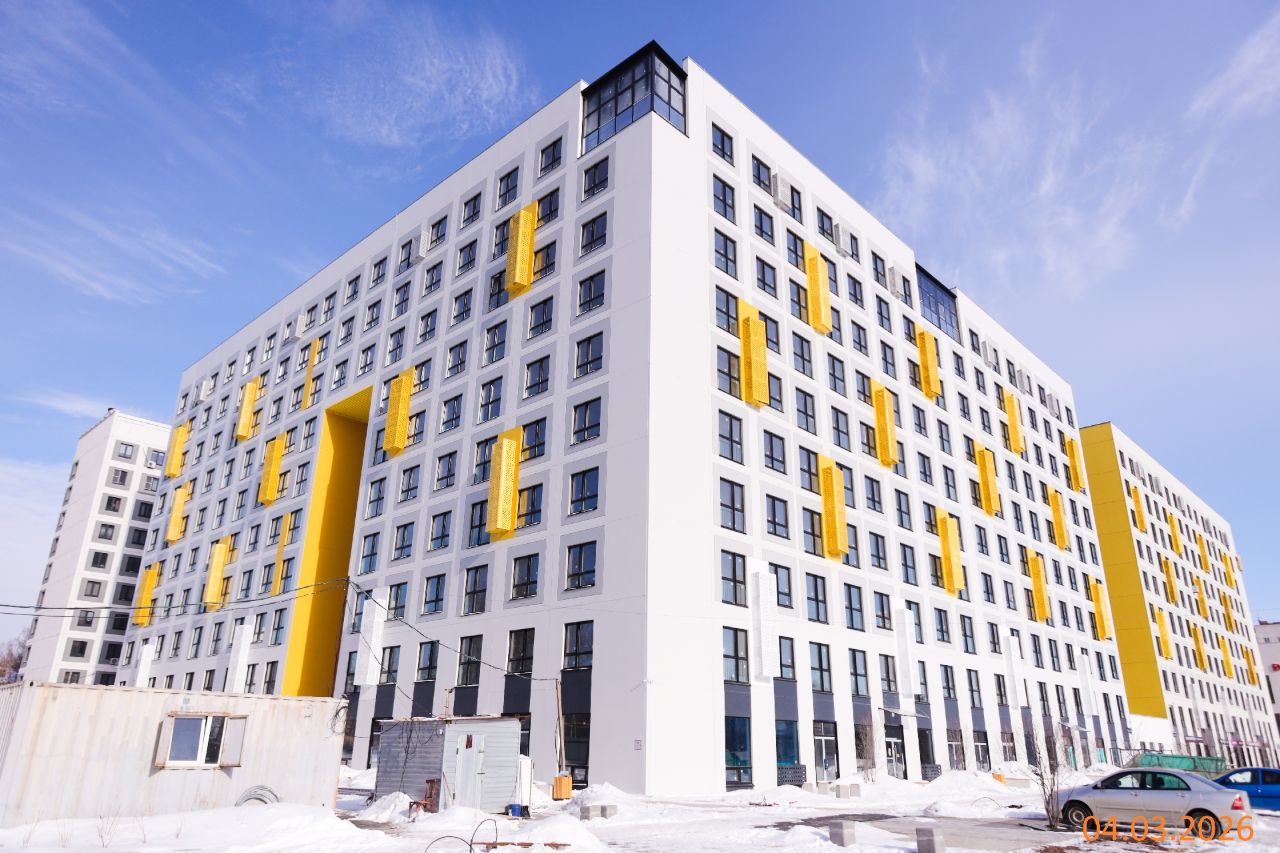 Ход строительства ЖК «Мотив» — фото за март 2026